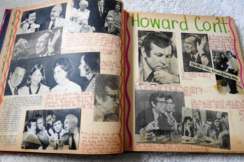 Watergate scrapbook, Howard.